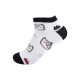 Σετ Ανδρικές κάλτσες σοσόνια 3 Ζευγάρια QYQ3-WZ1-83 - Μαύρο/Λευκό/Μπορντό