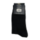 OEMEN Ανδρικές μακριές κάλτσες 12 ζεύγη D8600 - Μαύρο