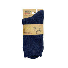 COCO&HANA Αντρική Μάλλινη Κάλτσα 1 Ζεύγος 1813 - Μπλε Σκούρο