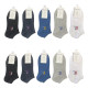  BeYounger Ανδρικές Σετ κάλτσες σοσόνια 10ζευγ 817 - Μαύρο/Σκούρο Μπλε/Μπλε/Γκρι/Λευκό