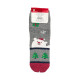 COCO&HANA Γυναικείες χοντρές κάλτσες Χριστουγεννιάτικες 5 ζεύγη CO9602 - Μαύρο/Πράσινο/Γκρι