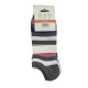 365 Γυναικείες κάλτσες σοσόνια Σετ 12ζευγ 1050 -Ροζ/Λευκό/Γκρι/Μπλε