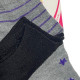 RUINUR Γυναικείες κάλτσες Σετ 12ζευγ 1103 - Μαύρο/Λευκό/Γκρι