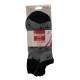 RUINUR Γυναικείες κάλτσες σοσόνια Σετ 12ζευγ 1106 - Μαύρο/Γκρι/Ροζ