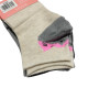 OEMEN Γυναικείες κάλτσες Σετ 12ζευγ 586 - Μαύρο/Λευκό/Γκρι/Μπεζ