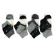 OEMEN Γυναικείες κάλτσες Σετ 12ζευγ 585 - Μαύρο/Γκρι