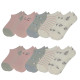 SUPER D.&W. Γυναικείες κάλτσες σοσόνια 10 ζεύγη 17314 - Ροζ