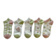 DONGKUN Γυναικείες κάλτσες σοσόνια 5 ζεύγη 17403 - Λαχανί 