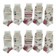 DONGKUN Γυναικείες κάλτσες σοσόνια 10 ζεύγη 17409 - Ροζ