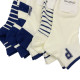 WAPAI Γυναικείες Σετ κάλτσες 10ζευγ 773136 - Μπλε/Εκρού 
