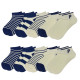 WAPAI Γυναικείες Σετ κάλτσες 10ζευγ 773136 - Μπλε/Εκρού 