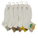 BeYounger Γυναικείες κάλτσες 5 ζεύγη CP-234 - Λευκό