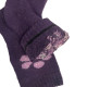 Q&Y Γυναικεία χειμερινή κάλτσα 1 Ζεύγος WZ2-8 - Μωβ