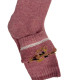 Q&Y Γυναικεία χειμερινή κάλτσα 1 Ζεύγος WZ2-8 - Ροζ