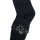 Q&Y Γυναικεία χειμερινή κάλτσα 1 Ζεύγος WZ2-8 - Μαύρο 