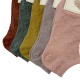 SUPER D.&W. Γυναικείες κάλτσες σοσόνια 5 ζεύγη 17364 - Καφέ/Πράσινο/Κίτρινο/Μωβ/Ροζ 