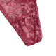 HANA Γυναικείο Σετ string με δαντέλα 29046 3Τμχ - Λευκό/Μαύρο/Ροζ